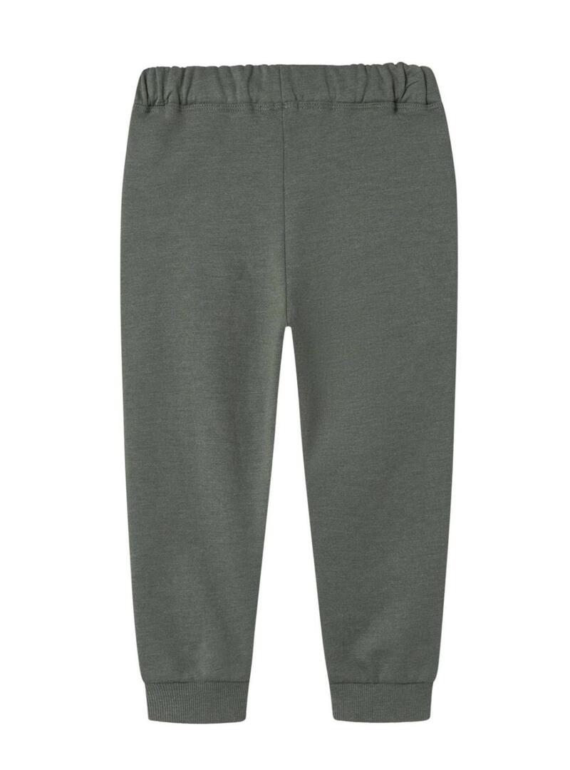 Pantaloni da tuta Name It Molaf verdi per bambino.