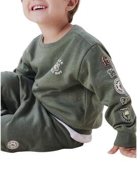 Pantaloni da tuta Name It Molaf verdi per bambino.