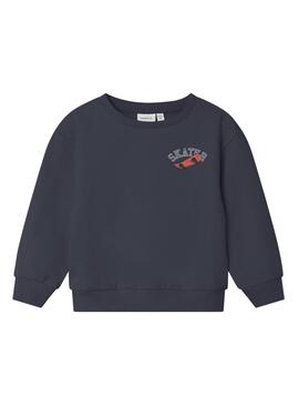 Felpa Name It Natasya blu per bambina
