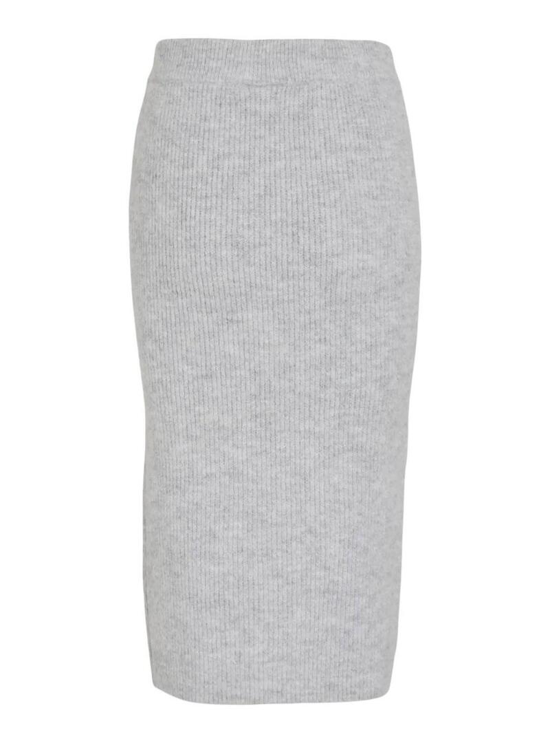Gonna Vila Viretta in maglia grigia per donna