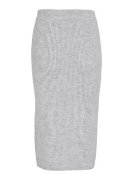 Gonna Vila Viretta in maglia grigia per donna