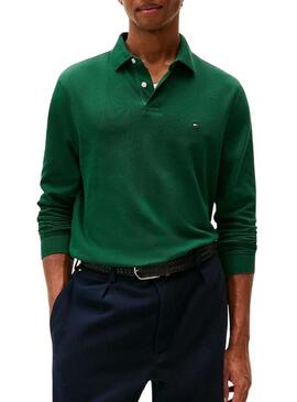 Polo Tommy Hilfiger 1985 verde per uomo