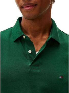 Polo Tommy Hilfiger 1985 verde per uomo
