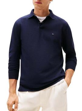 Polo Tommy Hilfiger 1985 blu scuro per uomo.
