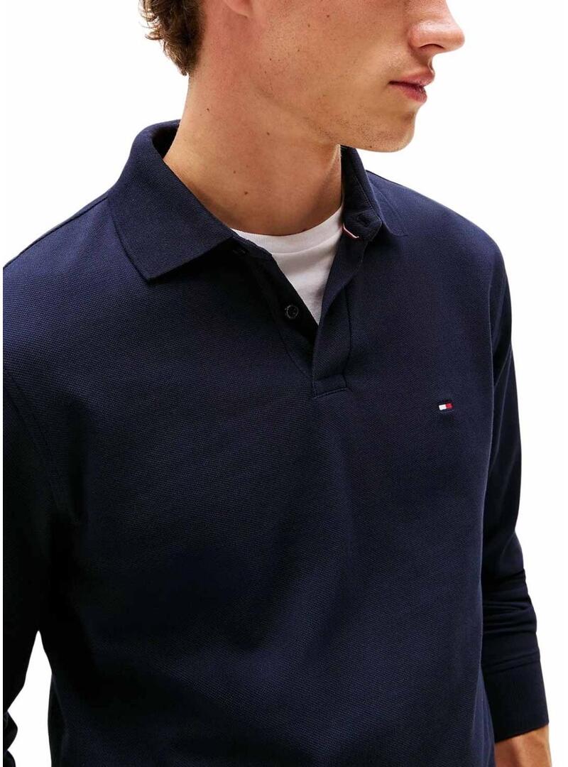 Polo Tommy Hilfiger 1985 blu scuro per uomo.