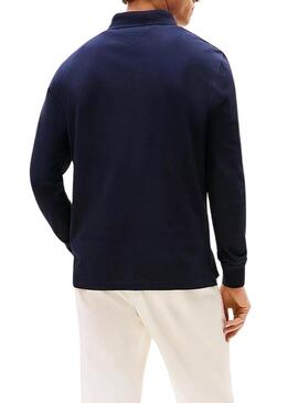 Polo Tommy Hilfiger 1985 blu scuro per uomo.