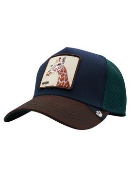 Cappello Goorin Bros Giraffe blu e verde per uomo