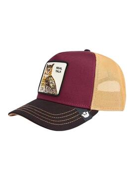 Cappello Goorin Bros Real Talk bordeaux per uomo