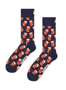 Calzini Happy Socks Beer blu navy