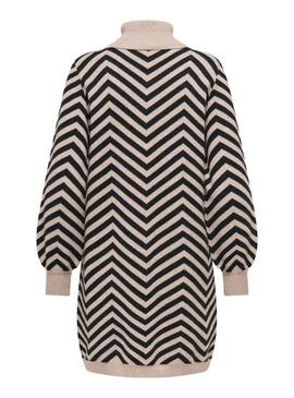 Abito Only Julia a maglia stampata per donna.