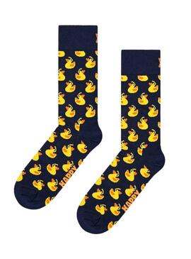 Calzini Happy Socks Duck blu navy