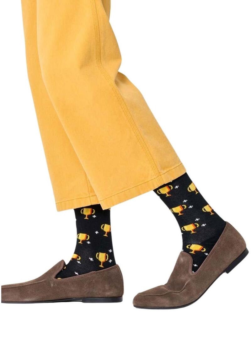 Calze Happy Socks Win nere