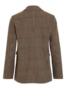 Blazer Vila Vihappy a quadretti per donna