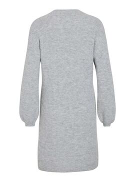 Abito Vila Viretta grigio in maglia per donna