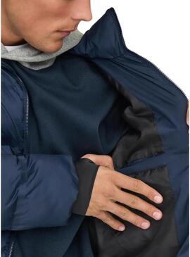 Giacca Only and Sons Union trapuntata blu marino per uomo