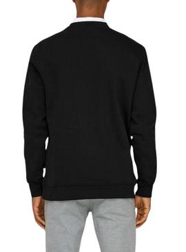 Felpa Only and Sons Curated Crew nera per uomo.