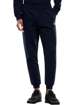 Pantaloni Emporio Armani EA7 blu scuro per uomo