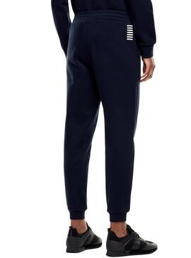 Pantaloni Emporio Armani EA7 blu scuro per uomo