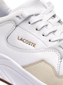 Sneaker Lacoste Court Slam Bianco Da Donna