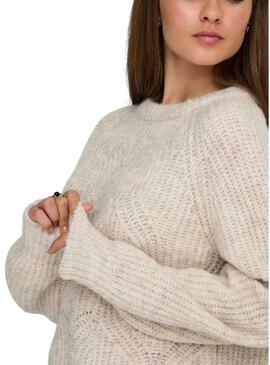 Maglia Only Gila beige per donna