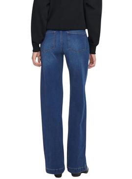 Pantaloni in denim Only Madison Royal blu scuro per donna