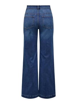 Pantaloni in denim Only Madison Royal blu scuro per donna