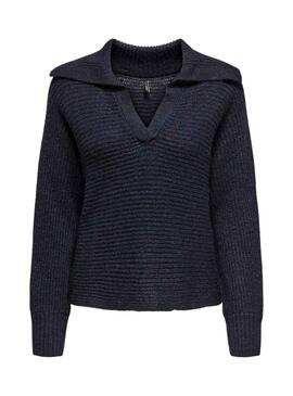 Maglia Only Mally in blu marino per donna