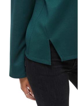 Felpa verde Vila Visiffi per donna