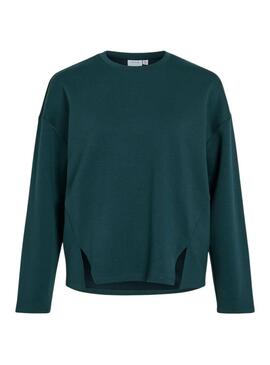 Felpa verde Vila Visiffi per donna