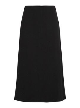 Gonna Vila Visiffi nera midi per donna