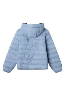 Giacca trapuntata blu Pepe Jeans Dahlia per bambina.