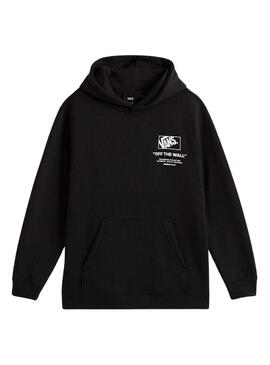 Maglione Vans Stockpile nero per ragazze e ragazzi.