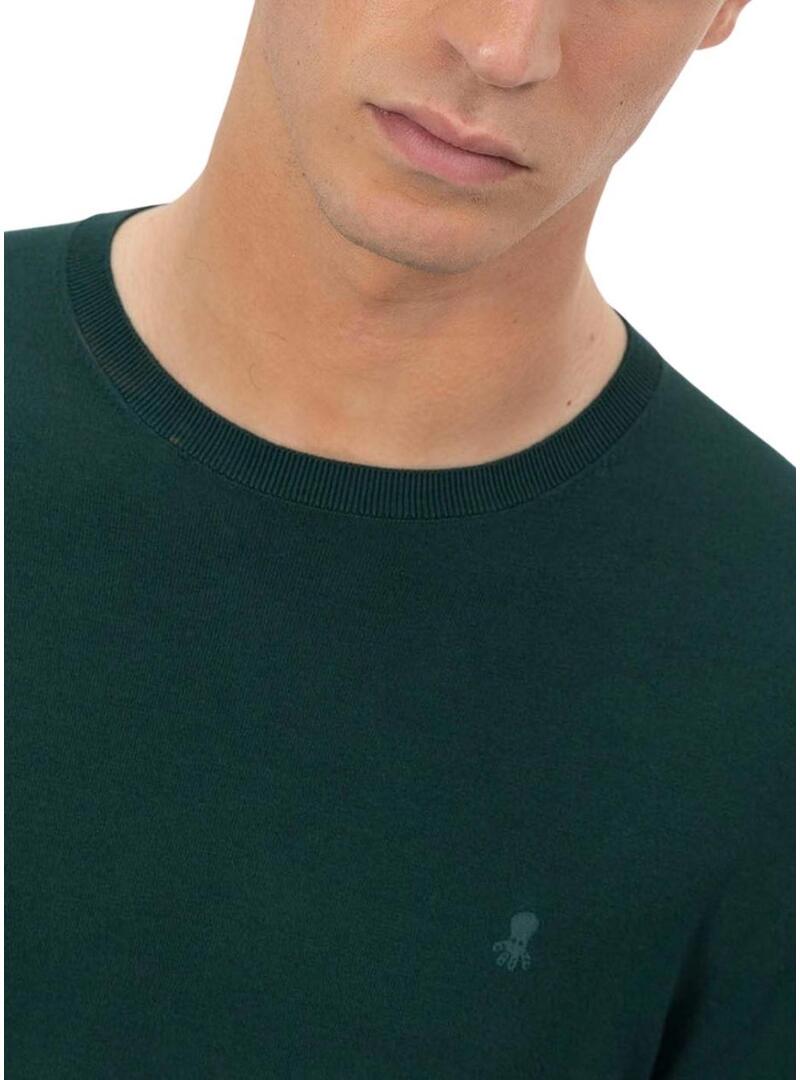 Maglia Basic Logo verde per uomo