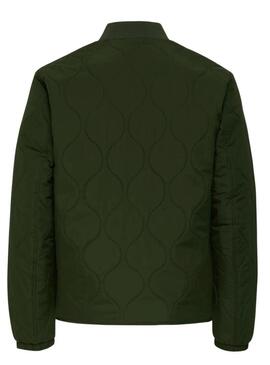 Giubbotto imbottito verde Anton Only and Sons per uomo