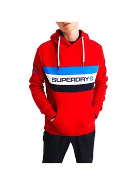 Felpe Superdry Trofeo Rosso Uomo