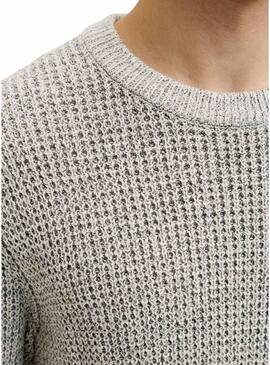 Maglia grigia globale per uomo di Jack and Jones