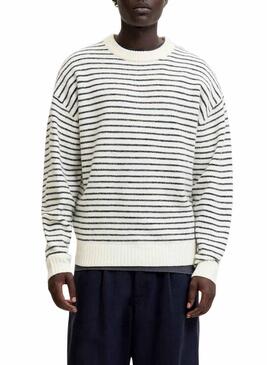 Maglia bianca Jack and Jones Ollie per uomo.