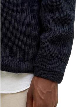 Maglia Jack and Jones Kaito blu scuro per uomo.