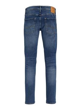 Pantaloni di jeans Jack and Jones Tim blu per uomo.