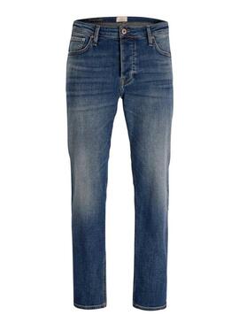 Pantaloni in denim Jack and Jones Glenn Cooper blu per uomo