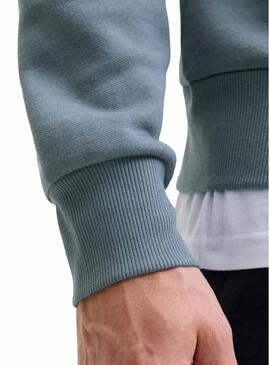 Felpa Jack and Jones blu navy per uomo