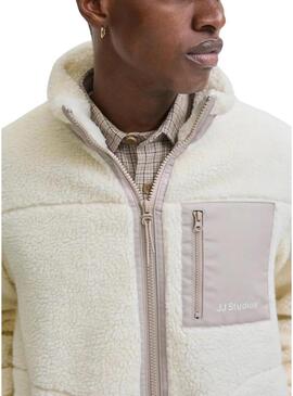 Giubbotto Jack and Jones Soho teddy per uomo