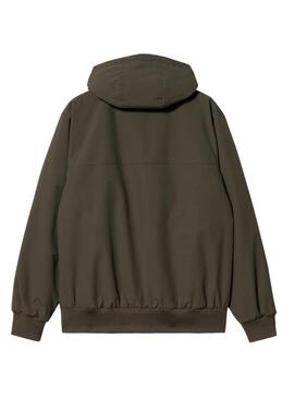 Giacca Carhartt Sail con cappuccio verde per uomo
