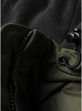 Giacca Carhartt Sail con cappuccio verde per uomo