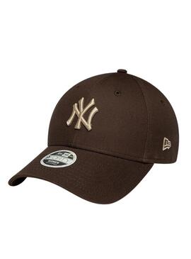 Cappellino New Era Essential Midi 9FORTY marrone per donna