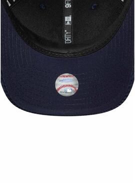 Cappello New Era Cord Yankees MLB Cord 9FORTY blu marino