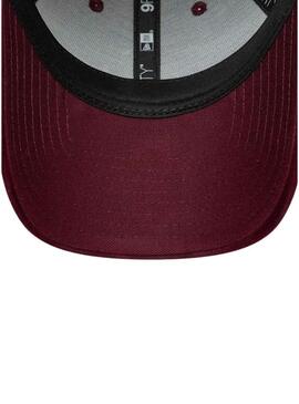 Cappellino New Era Velour LA Dodgers 9FORTY bordeaux per donna