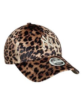 Cappello New Era Leopardo Velour 9FORTY per donna