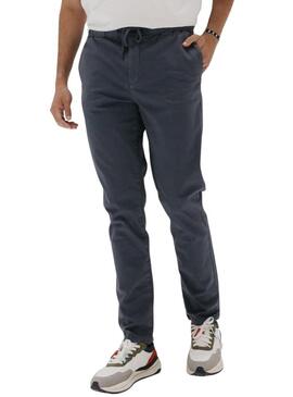 Pantaloni El Pulpo Jogger Peach navy per uomo