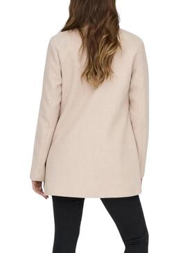 Cappotto Only Blake beige per donna